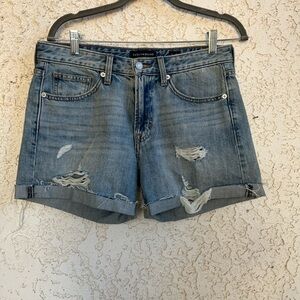 Lucky Brand Distressed Blue Jean Shorts size 4 /27